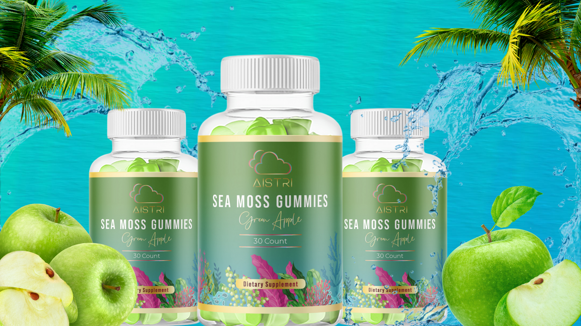 Sea Moss Gummies (Bundle Of 3) AistriDetox